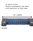 Heavy Duty PVC Tunnel with Sandbags (10 ft)