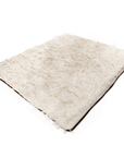 PupProtector™ Waterproof Throw Blanket - White with Brown Accents
