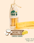 Coconut Yak Milk Chews for Dogs