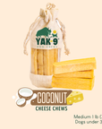 Coconut Yak Milk Chews for Dogs