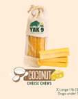 Coconut Yak Milk Chews for Dogs
