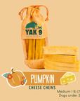 Pumpkin Yak Chews for Dogs