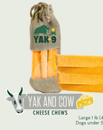 Yak and Cow Milk Chews for Dogs