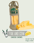 Yak and Cow Milk Chews for Dogs