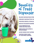 Coffee Cup Durable Rubber Chew Toy and Treat Dispenser