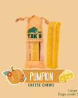 Pumpkin Yak Chews for Dogs