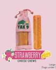 Strawberry Cheese Chews for Dogs