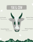 Yak and Cow Milk Chews for Dogs