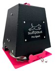 Black and pink SwiftPaws Pro Sport Machine with 'swiftpaws' branding on a white background