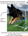 Adjustable Agility Jumps (Bar + Tire Jumps)