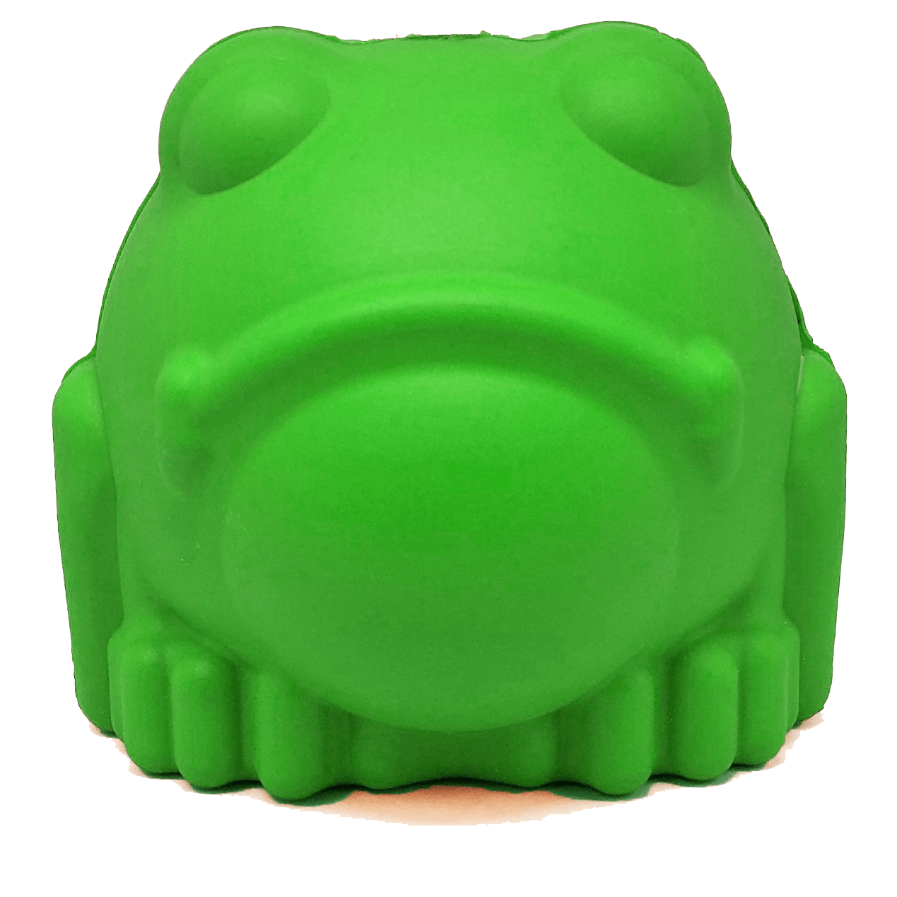 Bull Frog Durable Rubber Chew Toy & Treat Dispenser - Large