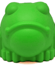 Bull Frog Durable Rubber Chew Toy & Treat Dispenser - Large