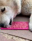 Flower Power emat - Enrichment Lick Mat for Dogs and Cats | Flower Design | USA Made