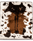 PupProtector™ Waterproof Throw Blanket - Brown Faux Cowhide