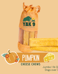 Pumpkin Yak Chews for Dogs