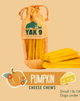 Pumpkin Yak Chews for Dogs
