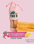 Strawberry Cheese Chews for Dogs