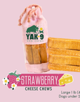 Strawberry Cheese Chews for Dogs