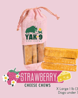 Strawberry Cheese Chews for Dogs