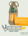 Yak and Cow Milk Chews for Dogs