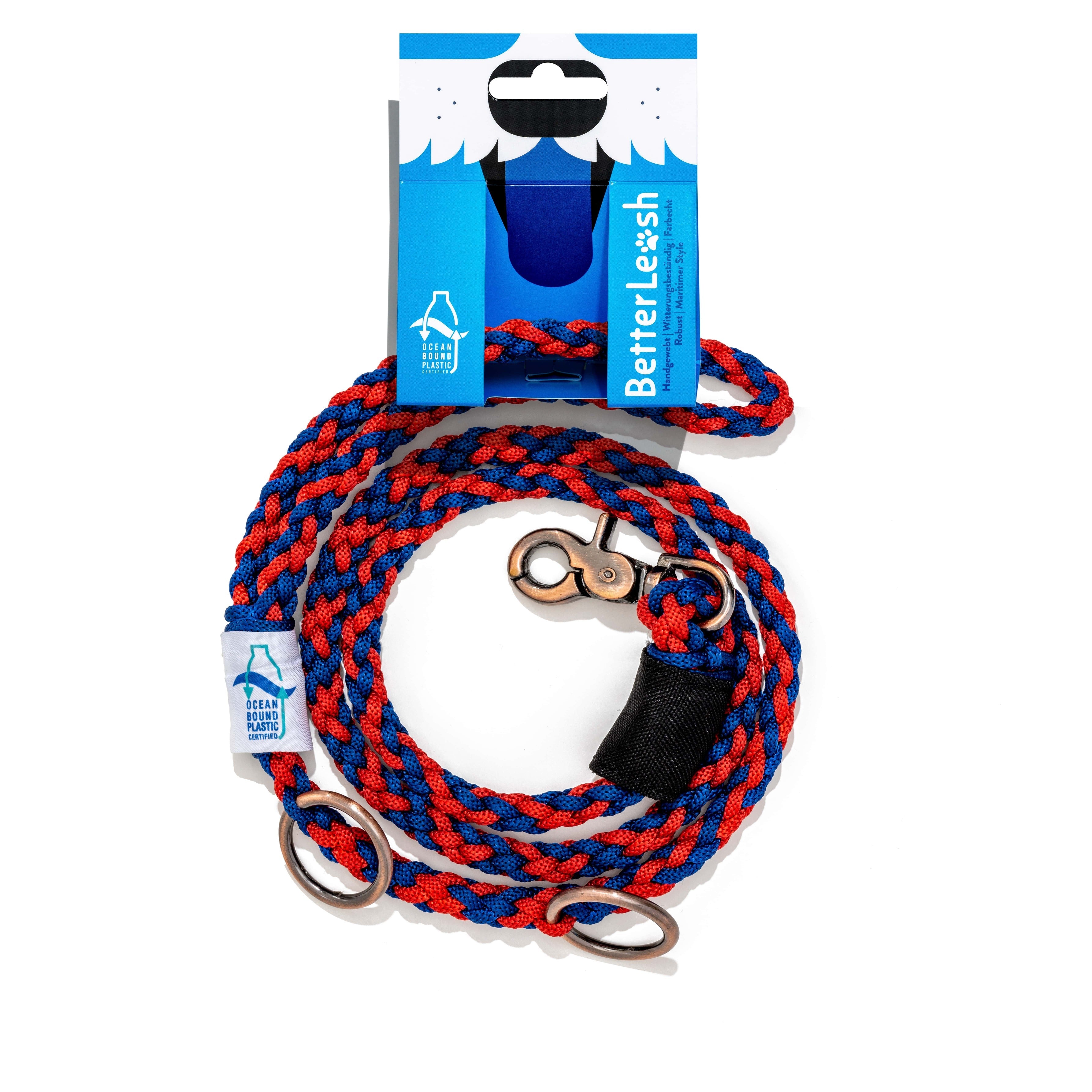 BetterLeash - 100% Fairtrade Recycled Ocean Bound Plastic Dog
