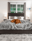 PupProtector™ Waterproof Throw Blanket - Charcoal Grey