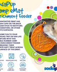 Camp eMat Enrichment Lick Mat With Suction Cups