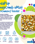 Honeycomb Design Emat Enrichment Lick Mat