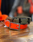 3/4" BioThane® Flat Dog Collar | Waterproof & Odor-Proof Adventure Collar *