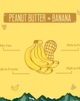 Peanut Butter Banana Chews for Dogs
