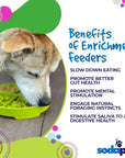 Four Seasons Design eTray Enrichment Slow Feeder Tray for Dogs