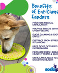 Tree of Life eMat - Enrichment Lick Mat For Dogs and Cats - With Suction Cups | Tree Design | USA Made