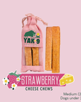 Strawberry Cheese Chews for Dogs