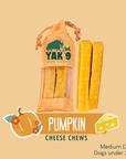 Pumpkin Yak Chews for Dogs