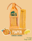Pumpkin Yak Chews for Dogs