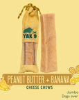 Peanut Butter Banana Chews for Dogs