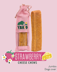 Strawberry Cheese Chews for Dogs