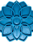 Mandala eTray Shallow Slow Feeder Dog Bowl for Enrichment | USA Made