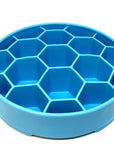 Honeycomb Design eBowl Enrichment Slow Feeder Bowl for Dogs