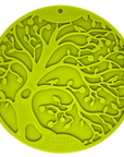 Tree of Life eMat - Enrichment Lick Mat For Dogs and Cats - With Suction Cups | Tree Design | USA Made