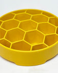 Honeycomb Design eBowl Enrichment Slow Feeder Bowl for Dogs