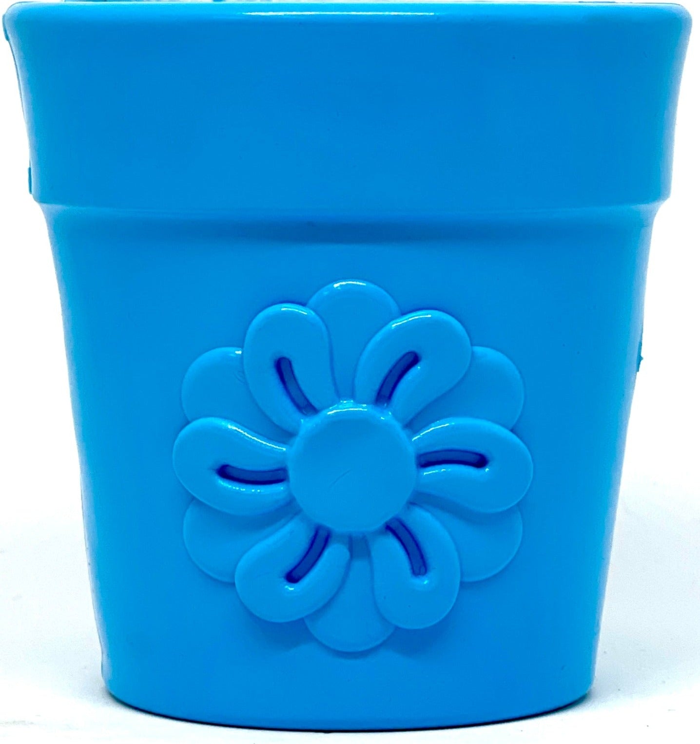 Large Flower Pot Durable PUP-X Rubber eCup Treat Dispenser &amp; Enrichment Toy