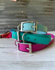 3/4" BioThane® Flat Dog Collar | Waterproof & Odor-Proof Adventure Collar *