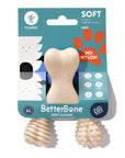 BetterBone SOFT Density-All-Natural, Perfect for teething Puppies, Older dogs, LIGHT chewers