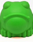 Bull Frog Durable Rubber Chew Toy & Treat Dispenser - Large